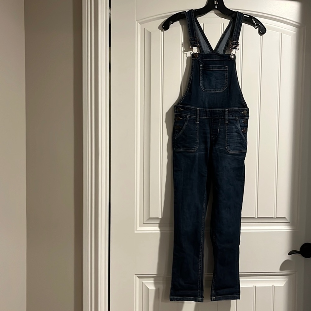 Like New Girls denim overalls size 8 - worn once
